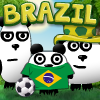 3 Pandas in Brazil